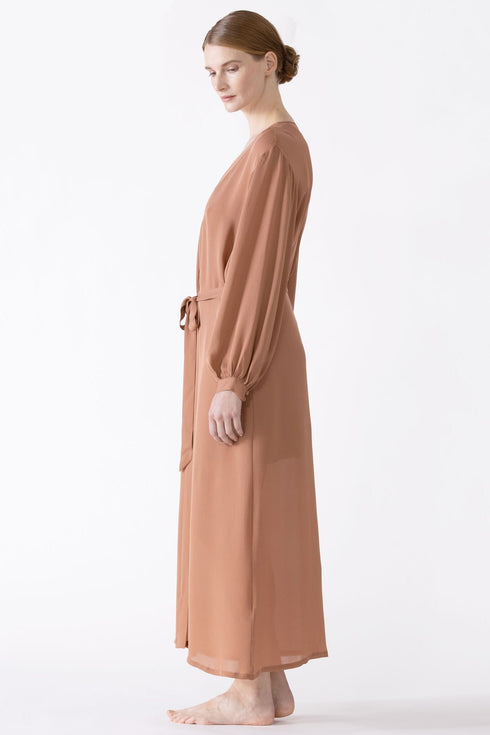 Nk Imode Dhalia Bliss Silk Long Robe
